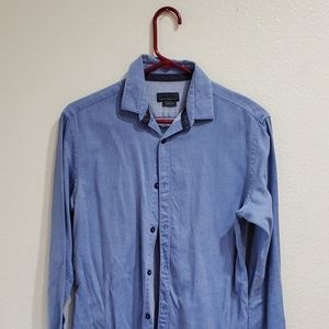 Zara Man Slim Fit Dress Shirt sz Small